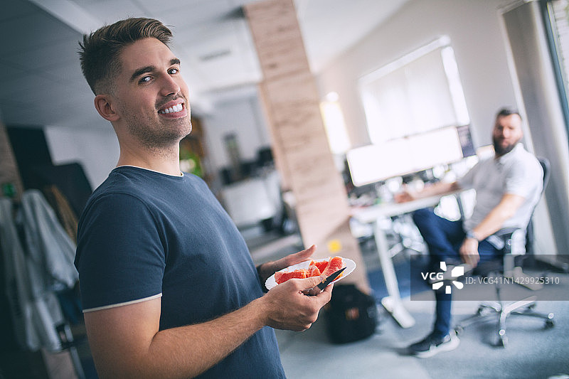 电脑程序员休息图片素材