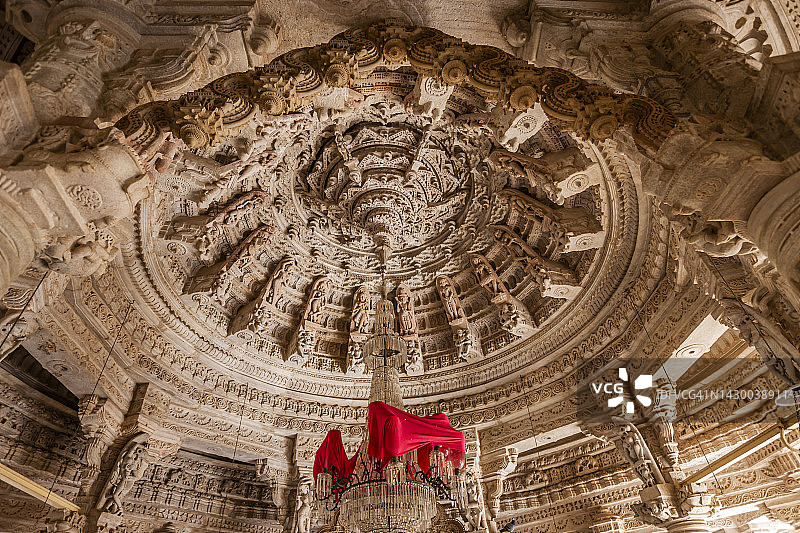 朝穆卡曼迪尔耆那教寺庙图片素材