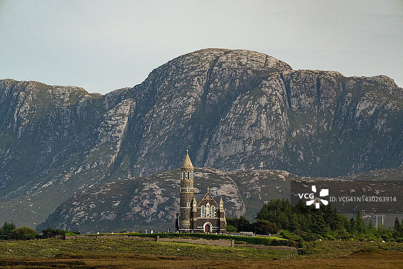 爱尔兰多尼戈尔郡邓卢威圣心教堂图片素材