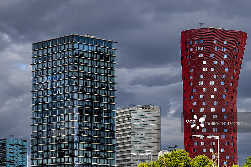 现代办公楼区域图片素材