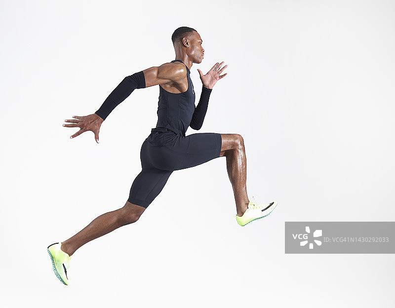 运动员跑步图片素材