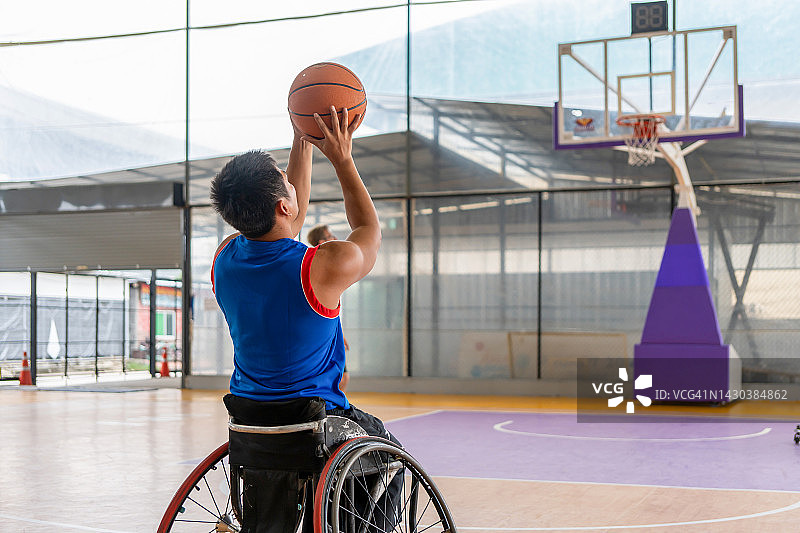 轮椅篮球图片素材