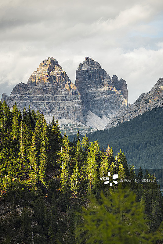 意大利多洛米蒂山脉风光图片素材