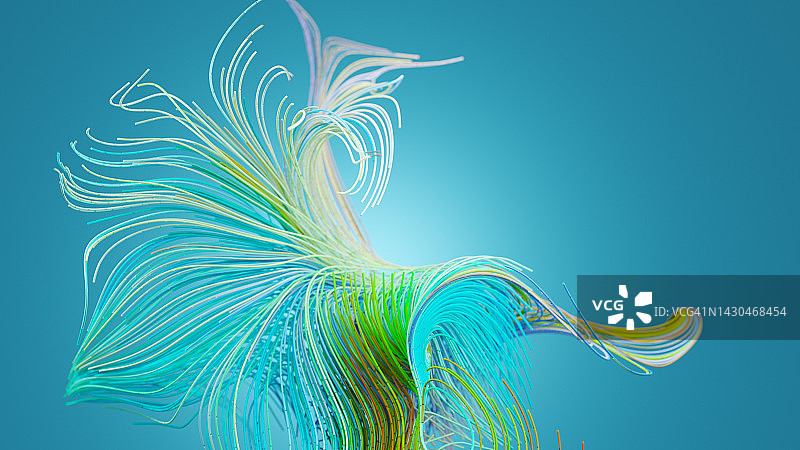 波浪线漩涡图片素材