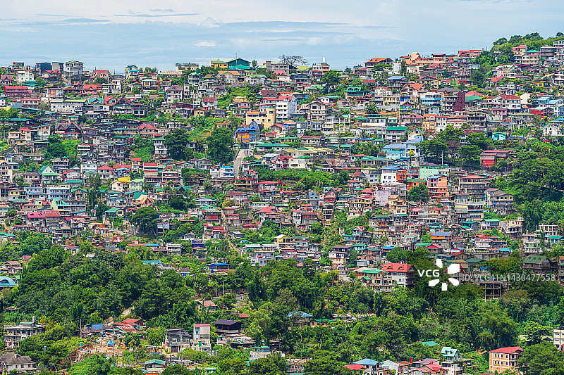 菲律宾碧瑶市城市景观图片素材