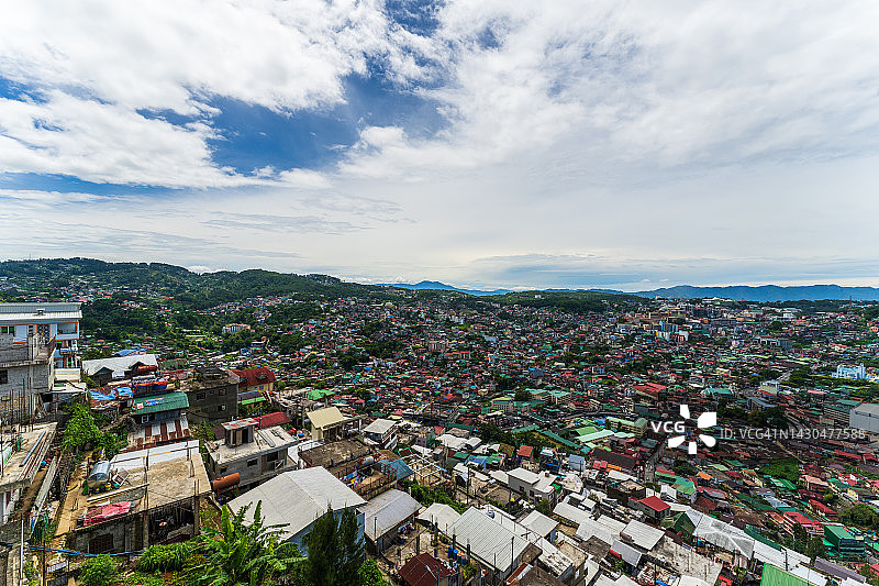 菲律宾碧瑶市城市景观图片素材