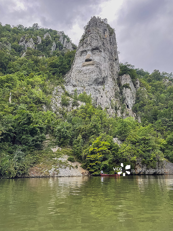 德赛巴卢斯岩石雕塑特写图片素材