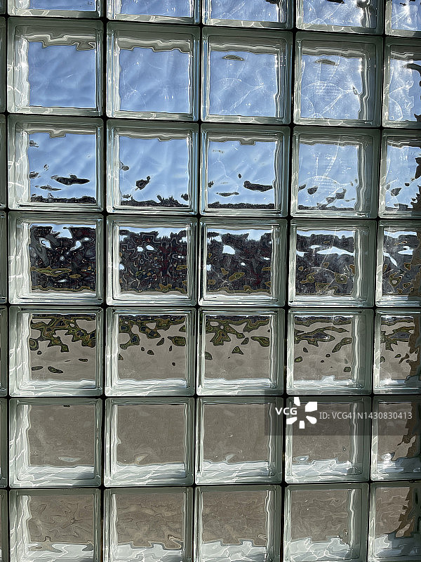 玻璃砖窗墙图片素材