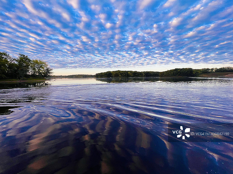 艾奥瓦湖农业用水图片素材