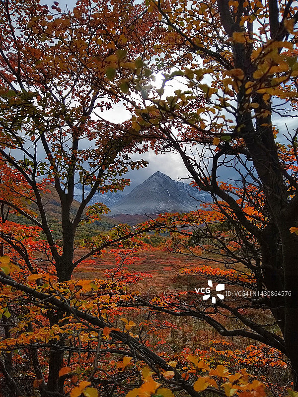 阿根廷巴塔哥尼亚乌斯怀亚群山图片素材