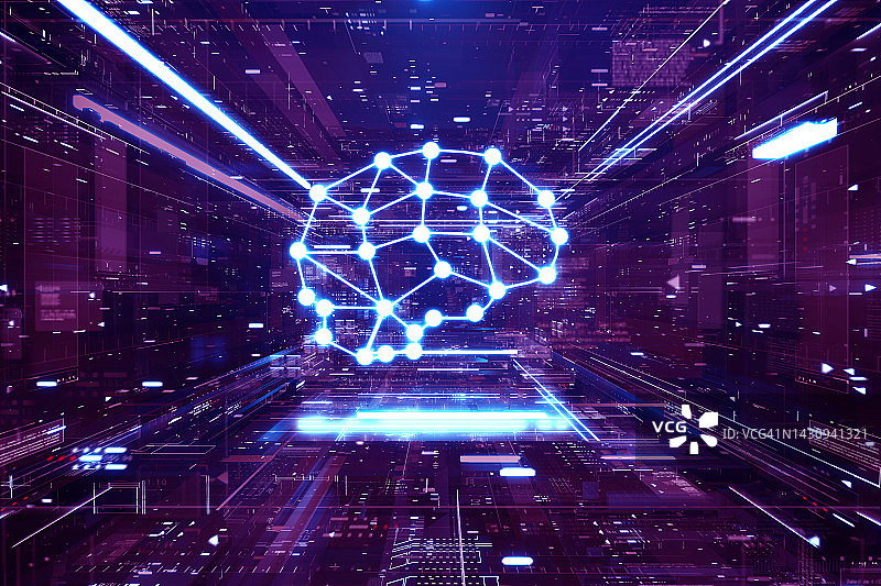 人工智能大脑图片素材