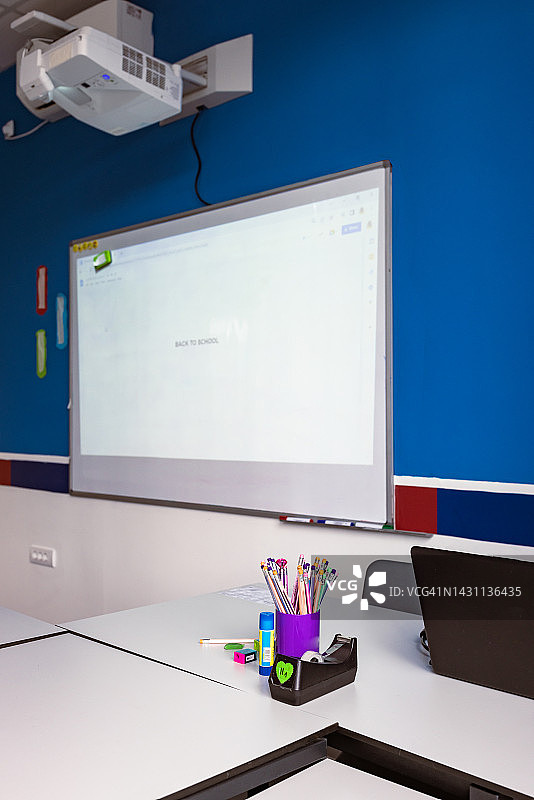 空小学校教室图片素材