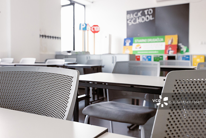 空小学校教室图片素材