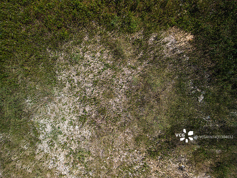 俯瞰草地图片素材