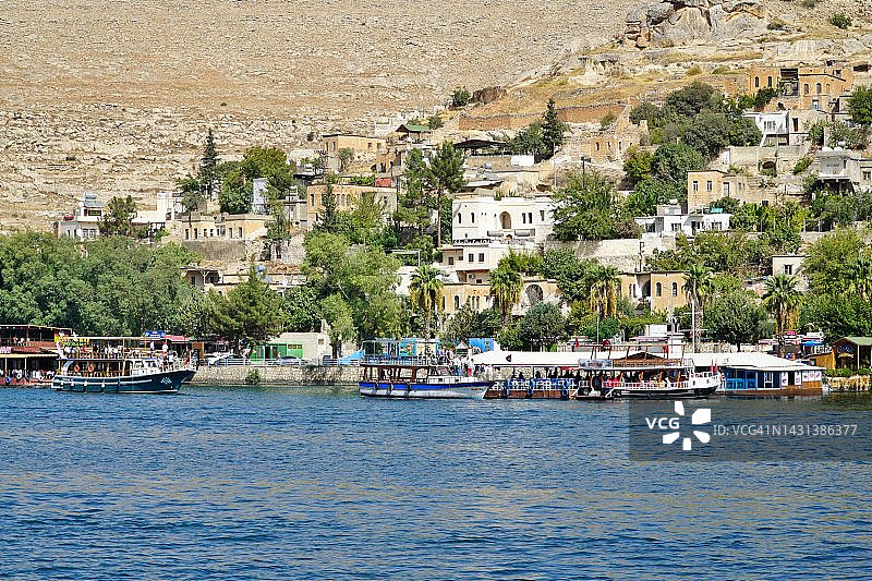 沉没的城市哈尔费蒂图片素材