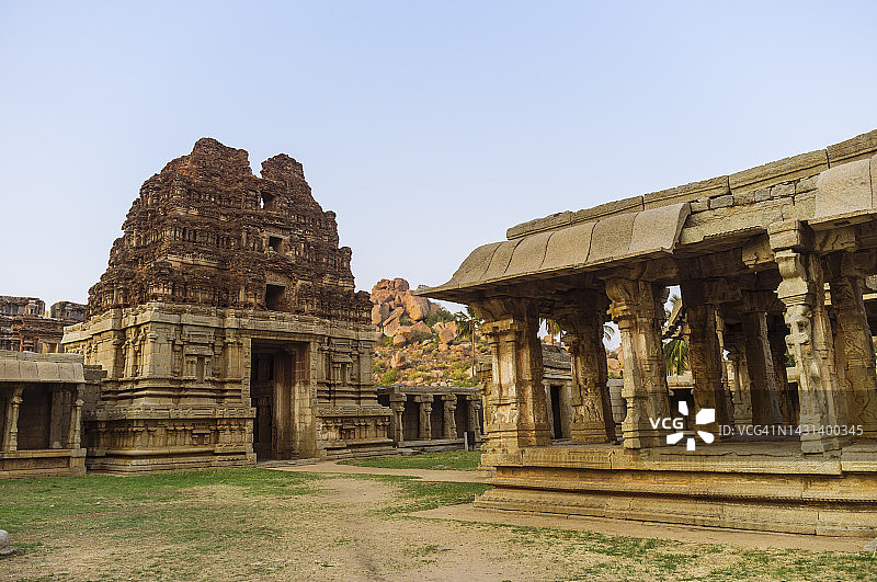 亨比，古维查耶那加尔遗址图片素材