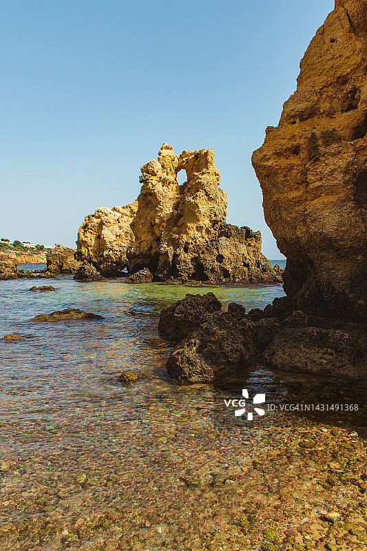 阿尔加维的阿里弗斯海滩图片素材