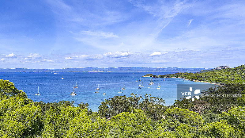 波克罗勒岛海岸线图片素材