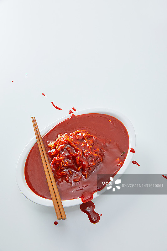 韩式拌面图片素材