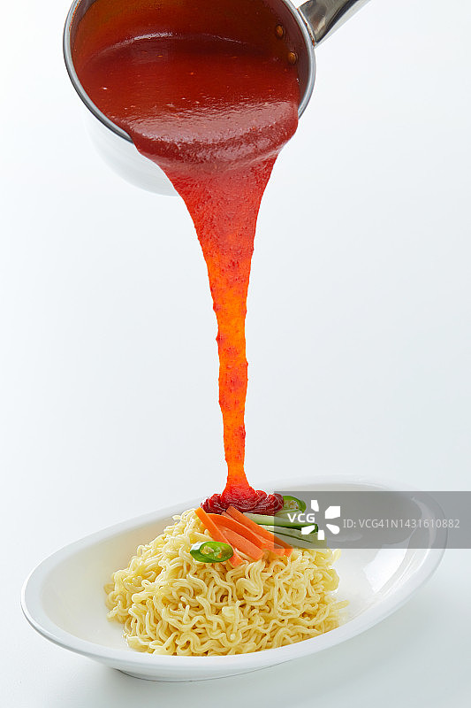 韩式拌面图片素材