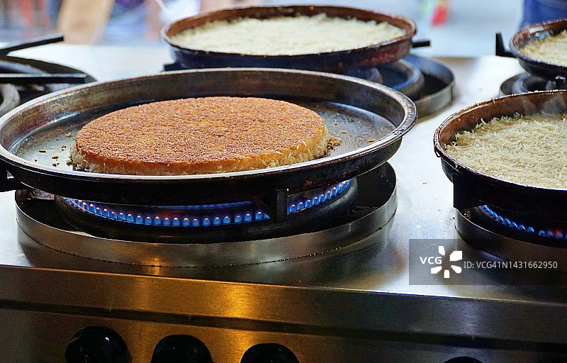 安塔基亚的库纳法甜点图片素材