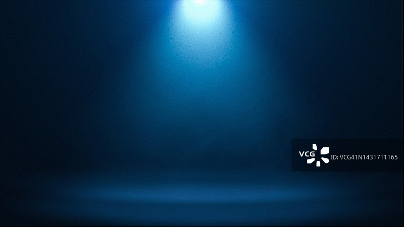 蓝色聚光灯和舞台图片素材
