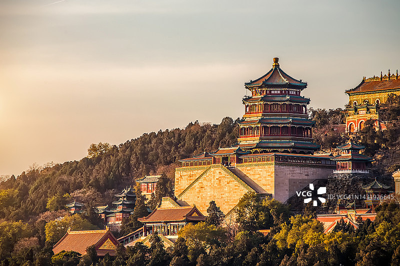 北京颐和园图片素材