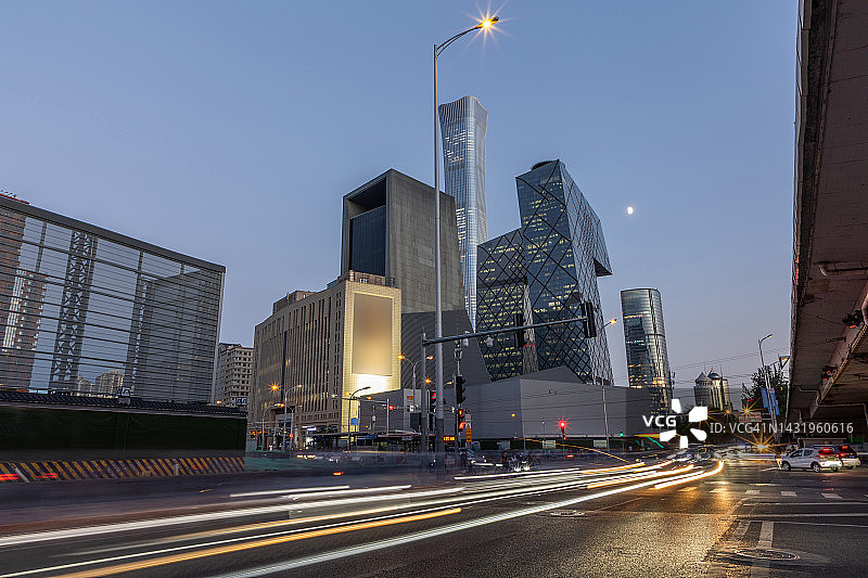 北京中央商务区图片素材