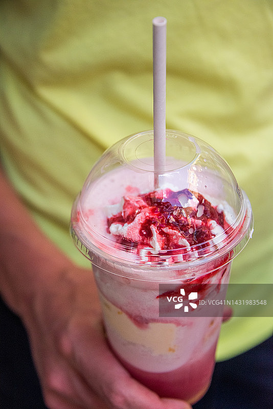 冰淇淋漂浮图片素材