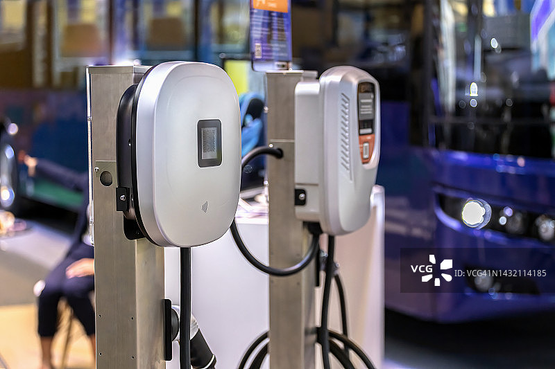 电动汽车充电电源图片素材