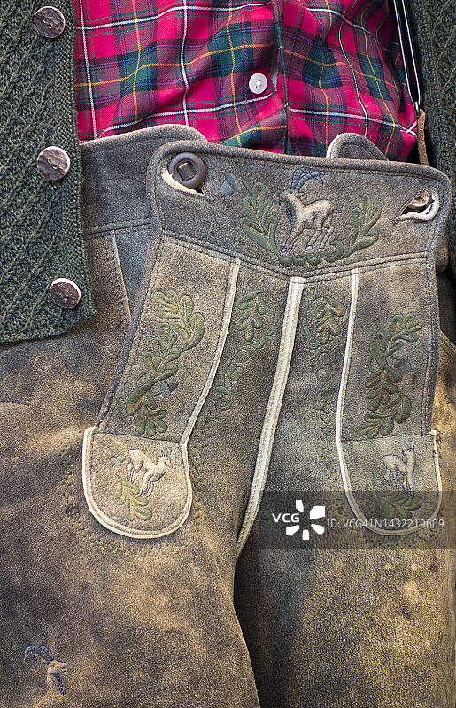 传统皮裤图片素材