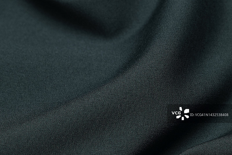 绿色涤纶纺织布纹背景图片素材