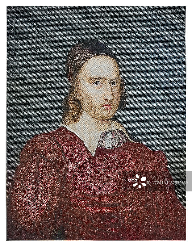 阿盖尔侯爵阿奇博尔德·坎贝尔肖像，坎贝尔氏族首领，苏格兰贵族、政治家和同侪图片素材