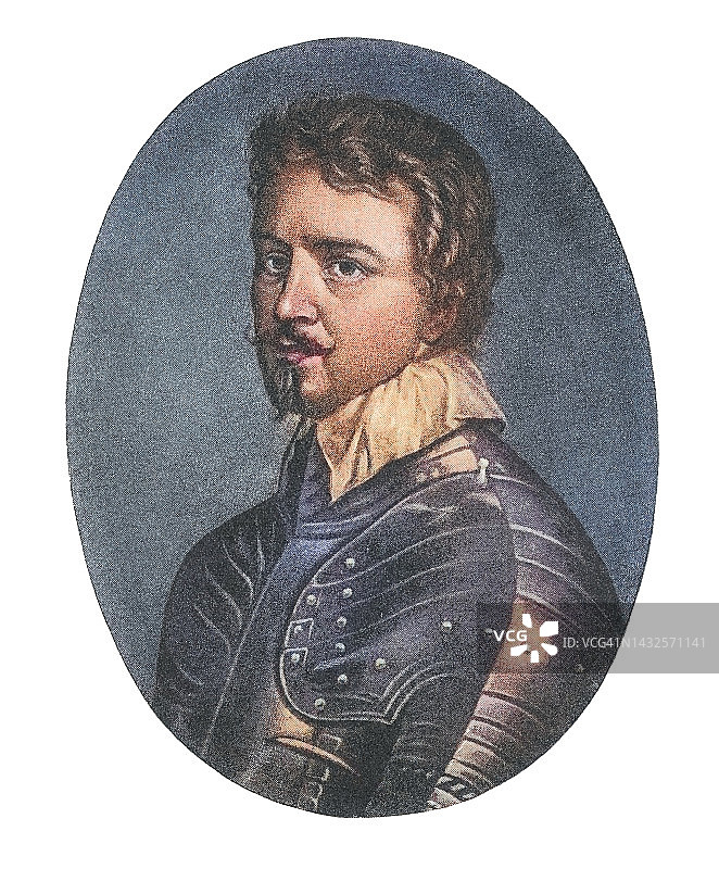 托马斯·温特沃斯一世肖像（英国政治家）图片素材