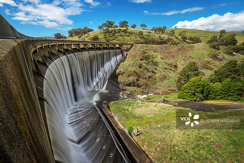 新南威尔士州的卡科阿大坝图片素材