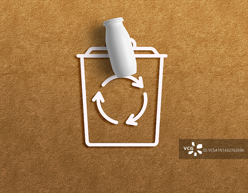 塑料回收概念图片素材