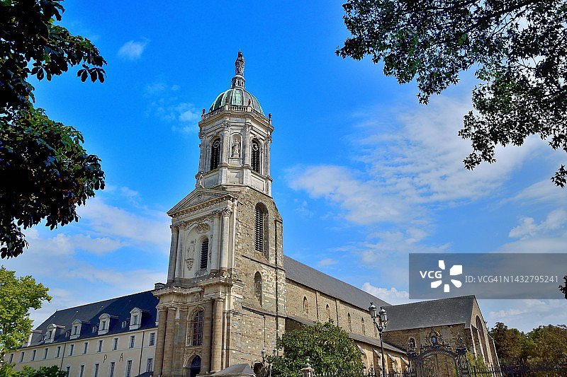 雷恩圣梅莱恩圣母院图片素材