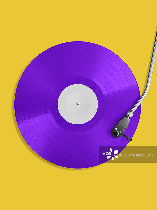 黑胶唱片播放机唱针图片素材