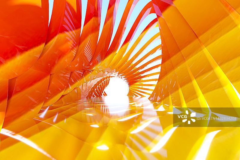 3D霓虹空间背景图片素材