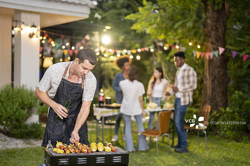 烧烤派对图片素材