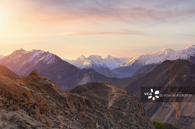 喀喇昆仑山（巴基斯坦）图片素材