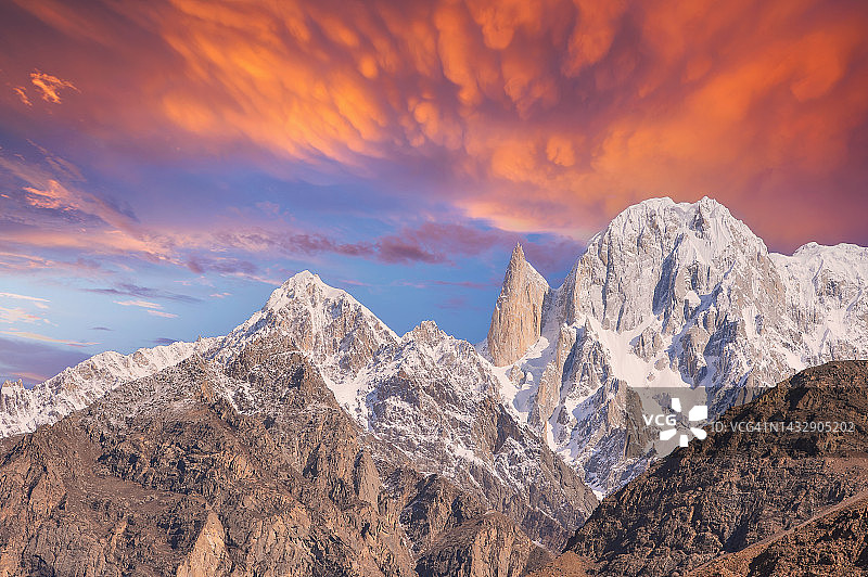 喀喇昆仑山（巴基斯坦）图片素材
