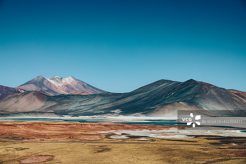 阿塔卡马沙漠图亚托泻湖图片素材