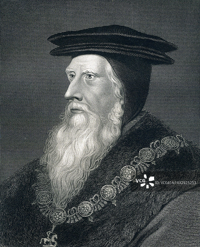 贝德福德伯爵约翰·罗素肖像图片素材