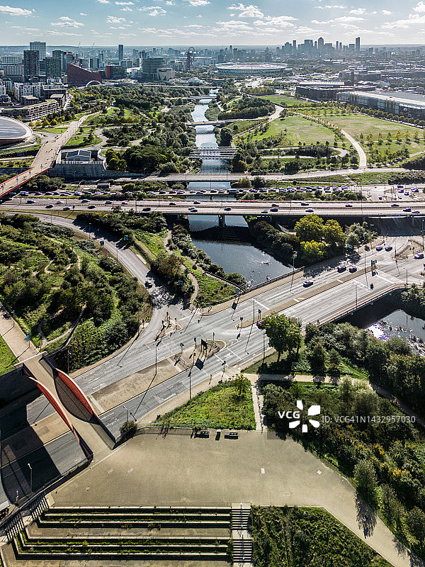 2022年初秋，斯特拉特福伊丽莎白女王公园图片素材