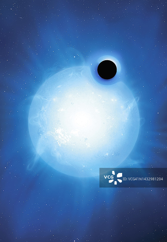 休眠的黑洞图片素材