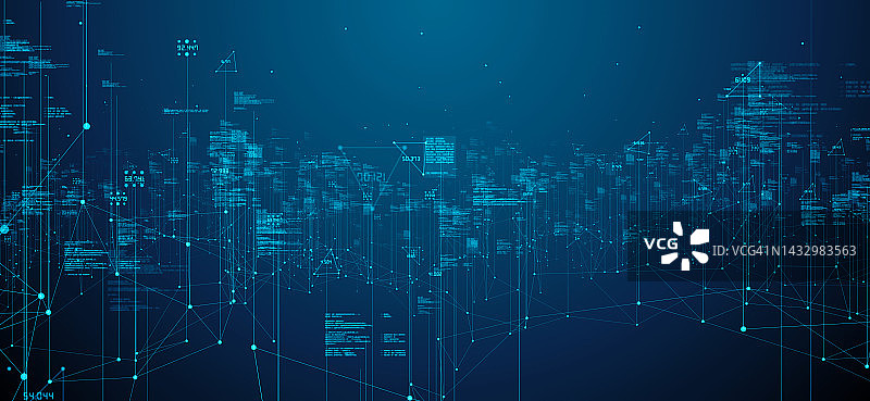 物联网概念插图图片素材