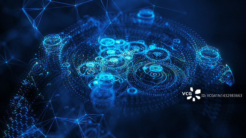 智能手表线框概念图图片素材