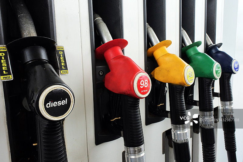 加油站油泵图片素材