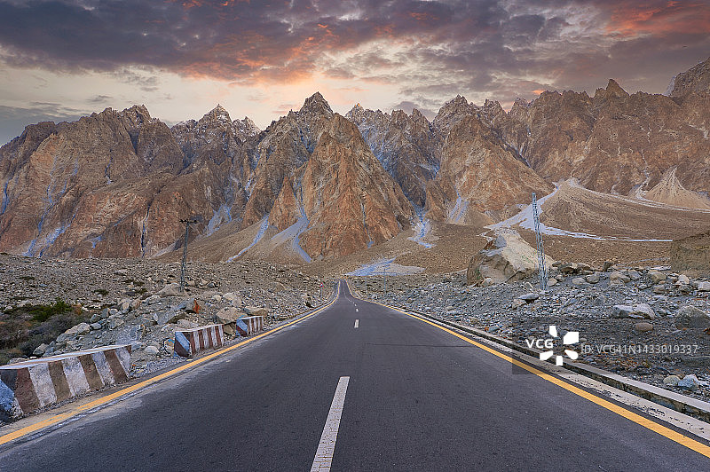 喀喇昆仑山（巴基斯坦）图片素材